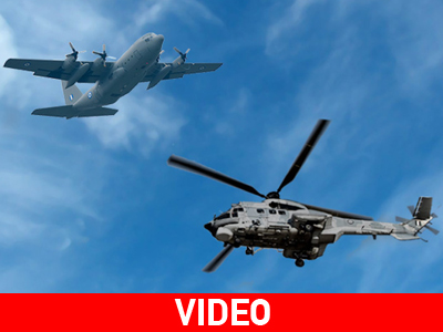 Άσκηση έρευνας και διάσωσης ιπταμένων της Πολεμικής Αεροπορίας